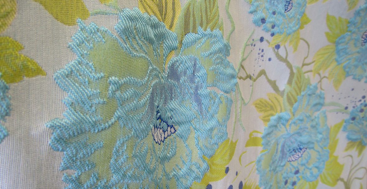 Floral Brocade Fabric