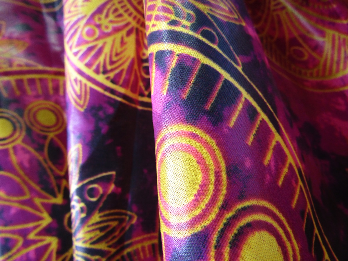 African inspired print fabric