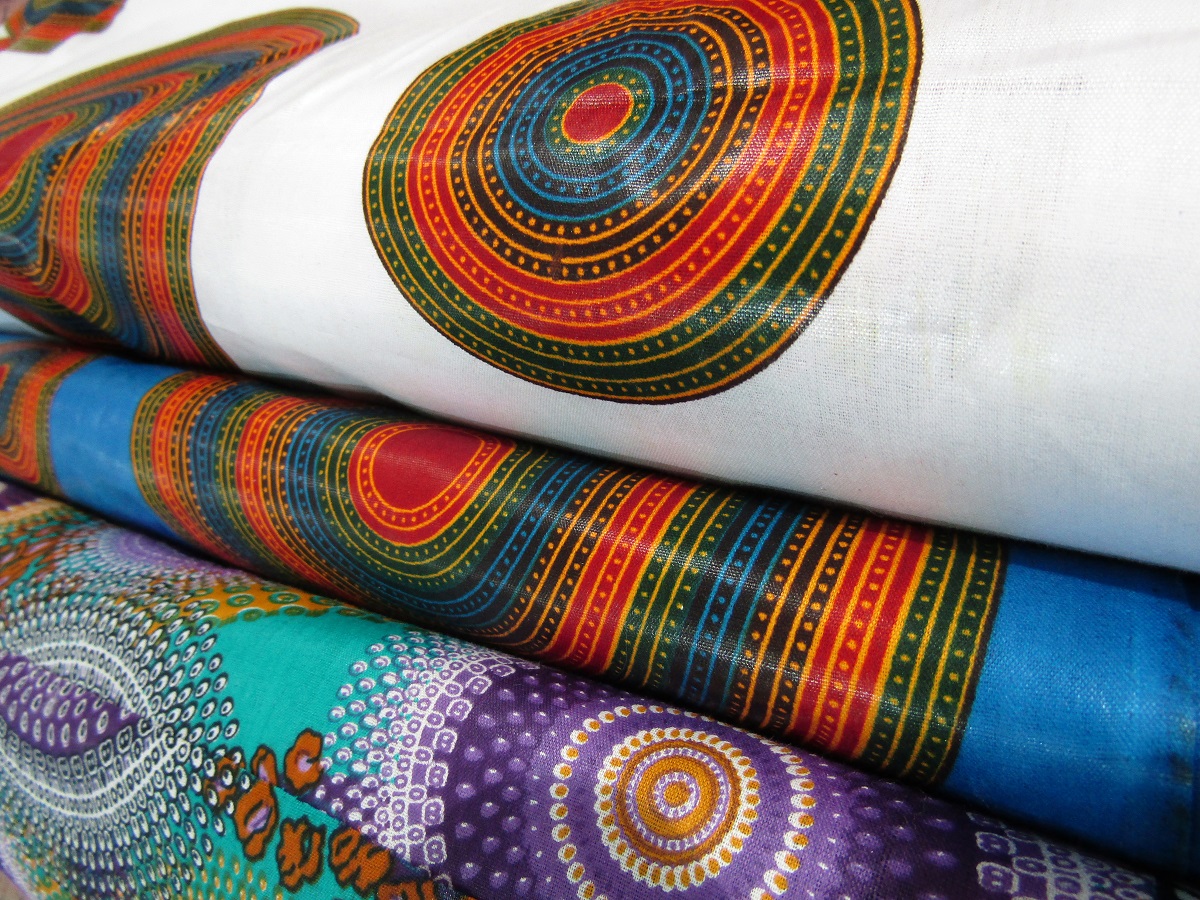 African Inspired print fabric collection